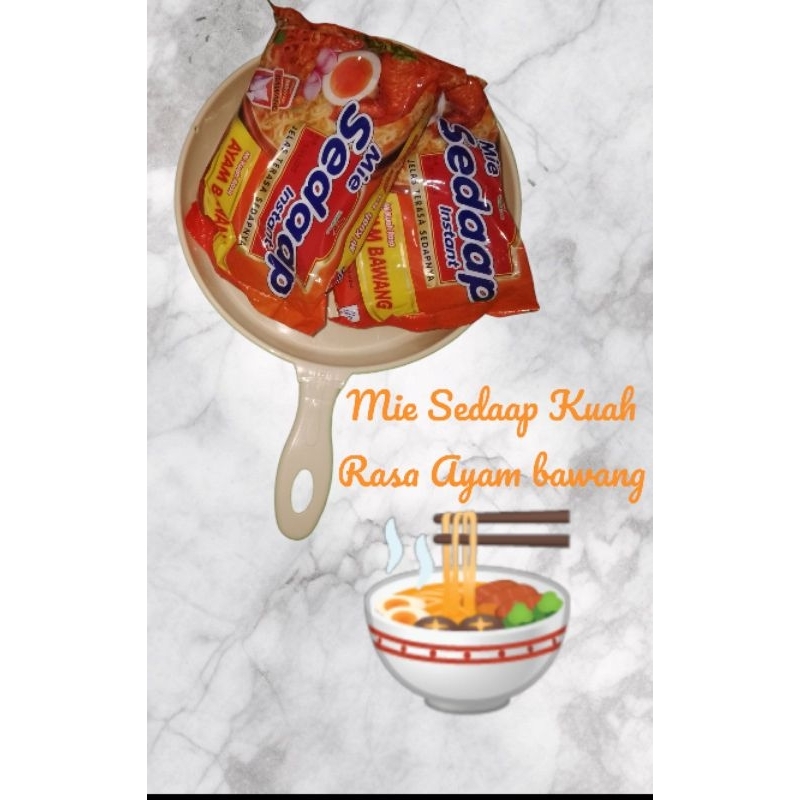 

Mie instan sedaap kuah