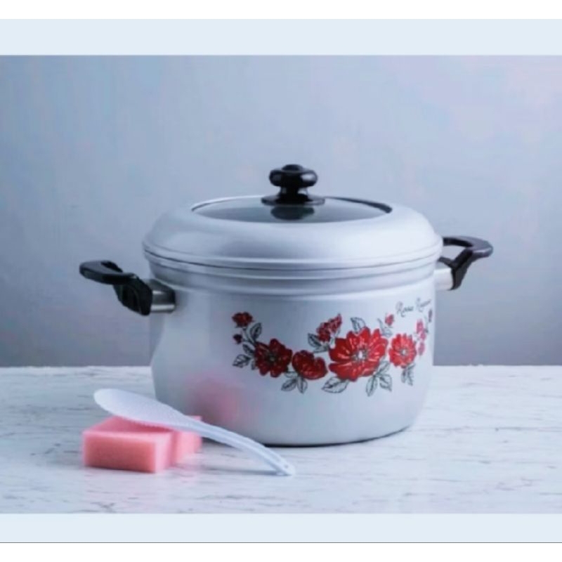 Maspion Steamer maspion panci pengukus 24CM panci pancaguna Aluminium maspion