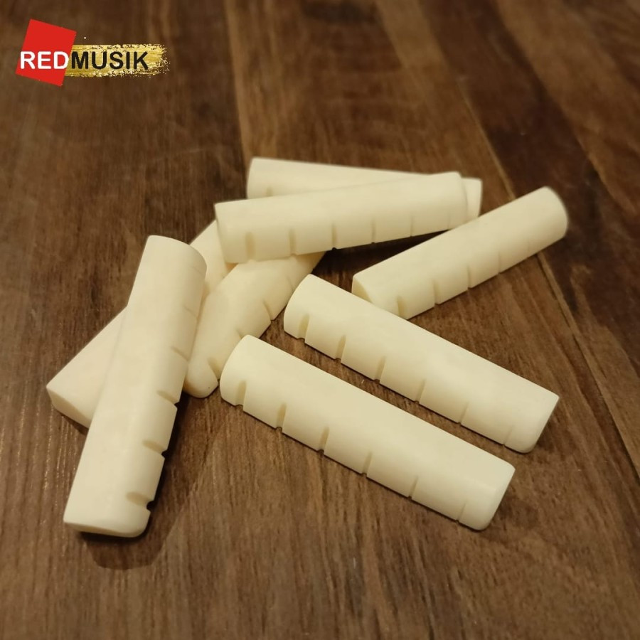 NEW - NUT DAN BRIDGE GITAR TULANG SADLE GITAR AKUSTIK DAN CLASSIC