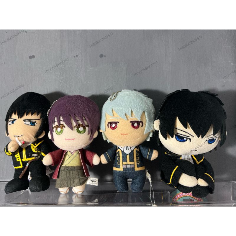 [GINTAMA] READY OFFICIAL Boneka Plush Tomonui Anime Gintama Gintoki Hijikata Toushirou Takasugi Sada