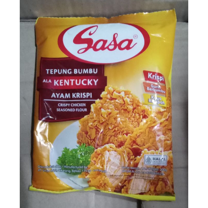 

Sasa Tepung Bumbu Alan Kentucy Ayam Krispi 210g