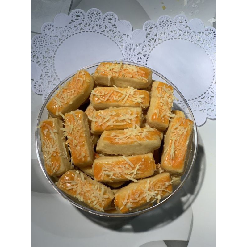 

Kue Kering / Kue Lebaran - Kue Kastengel Keju (Ready stock)