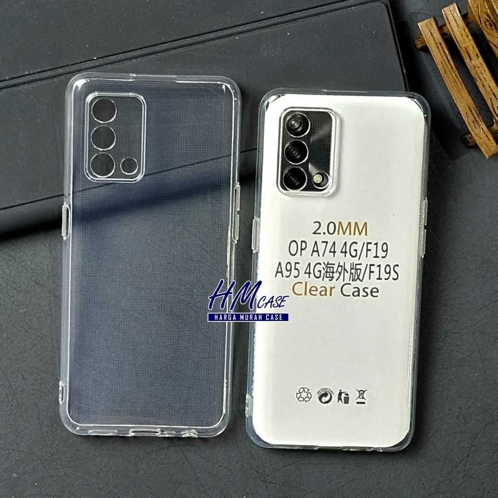 Case Oppo A95 4G Clear HD case soft Case Ultra Clear Oppo A95 4G