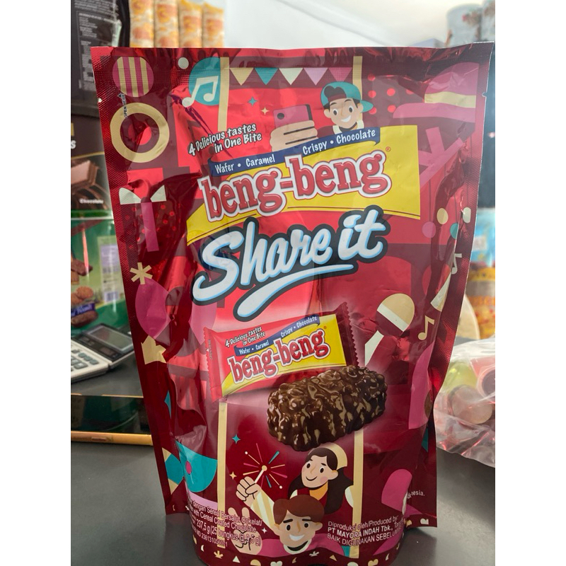 

BENG-BENG SHARE IT ISI 25 PCS/PACK - Beng Beng Share It/Beng Beng Pack/Beng Beng Isi 30 pcs/Grosir Snack