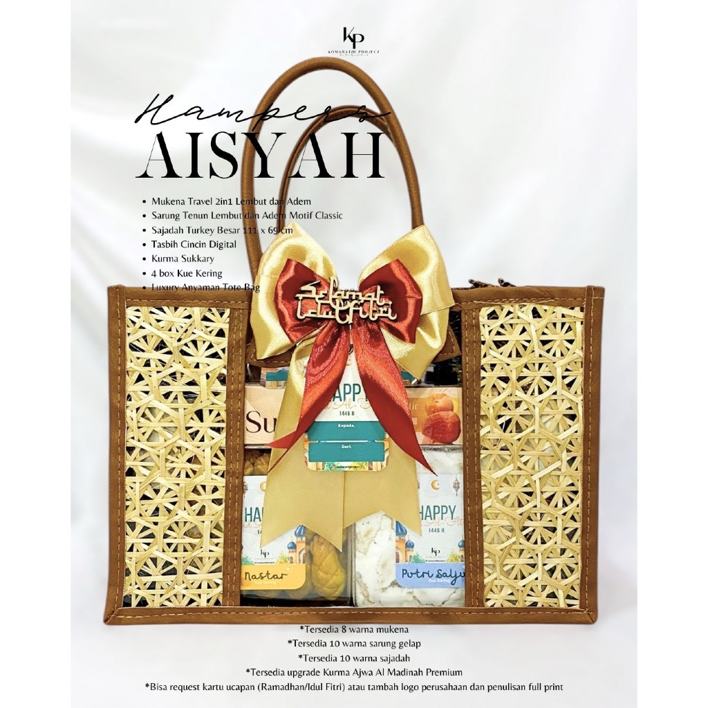 

Hampers Luxury Anyaman Aisyah Lebaran Ramadhan Ramadan Puasa Idul Fitri Eid Mubarak Murah Unik Lucu