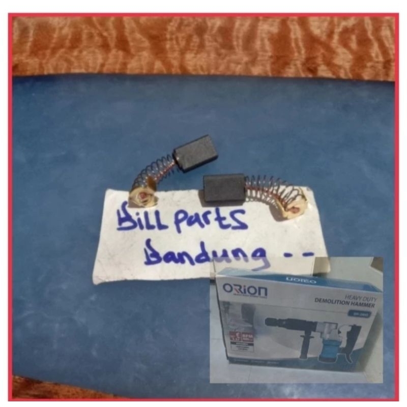 carbon brush Fisch DM8100 kul arang spul jack hammerbobok beton DM 8100