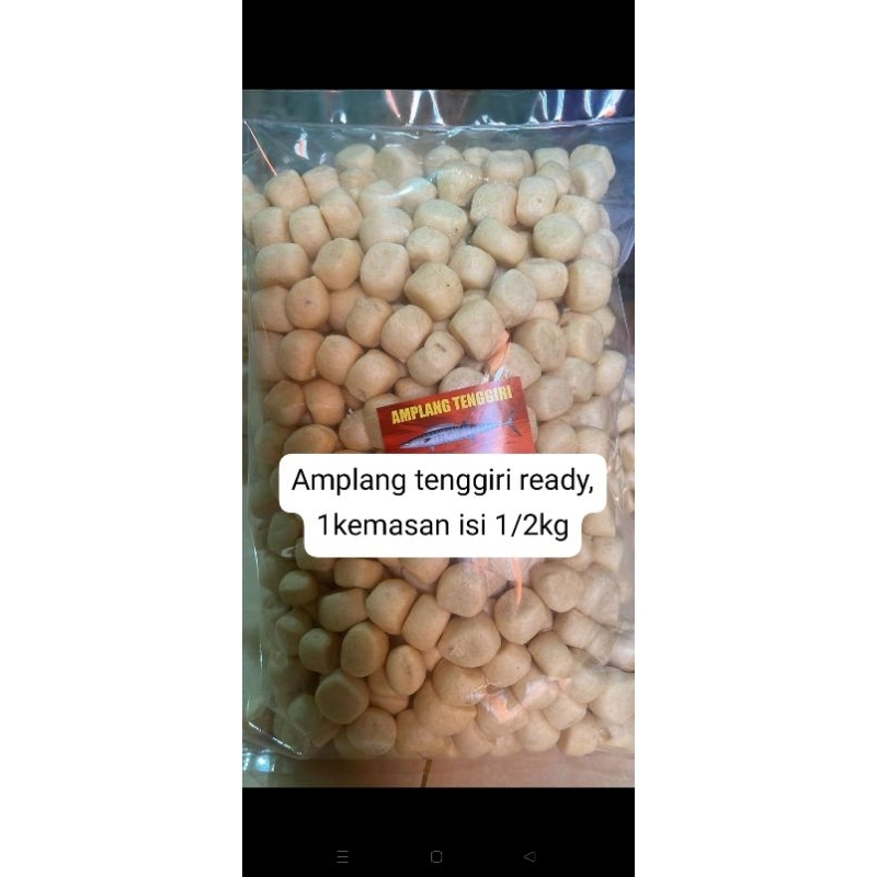

amplang asli dari ikan tenggiri