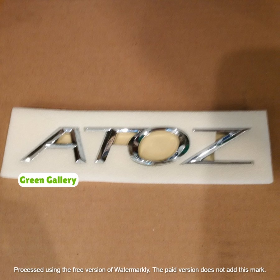 emblem tulisan atoz model baru