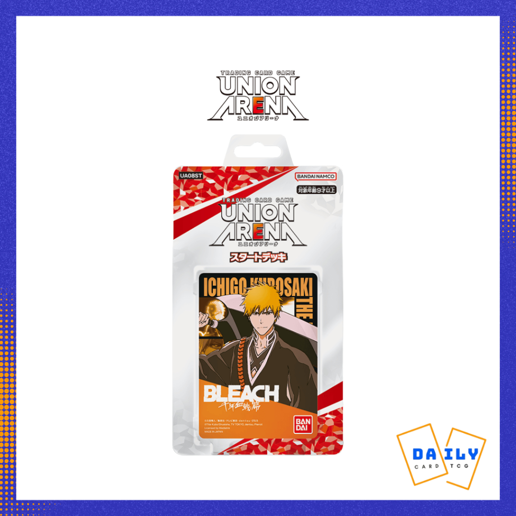 TCG UNION ARENA STARTER DECK BANDAI BLEACH union arena trading card