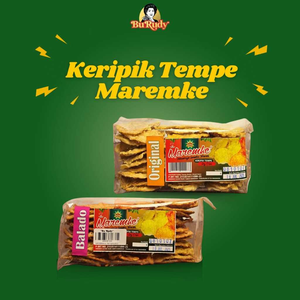 

Keripik Tempe Meremke Aneka Rasa