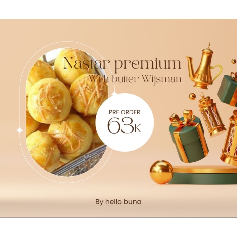 

NASTAR PREMIUM WIJSMAN, nastar lebaran, kue kering, kue lebaran