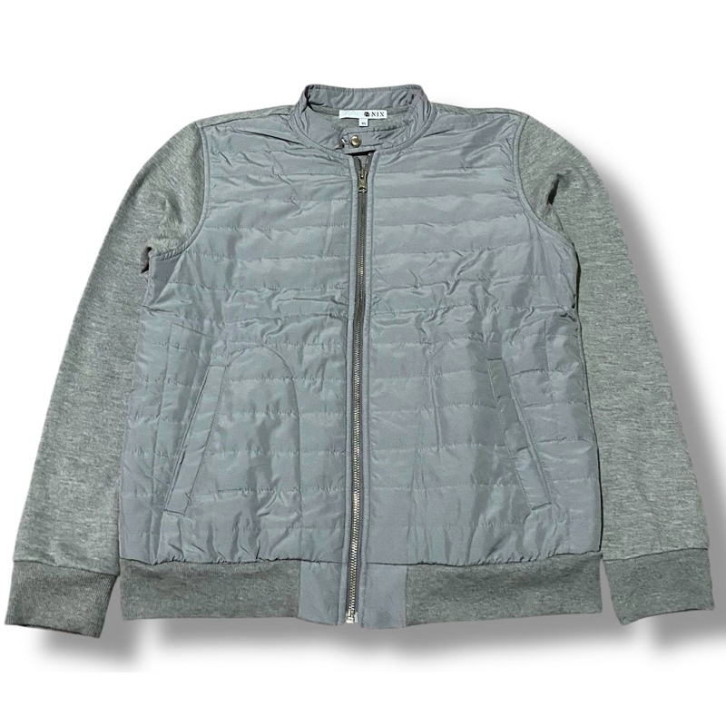 NIX Jacket Bulang Light Weight Abu-Abu Preloved