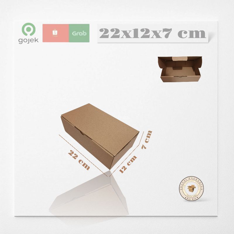 

kardus ukuran 22x12x7 cm die cut model pizza