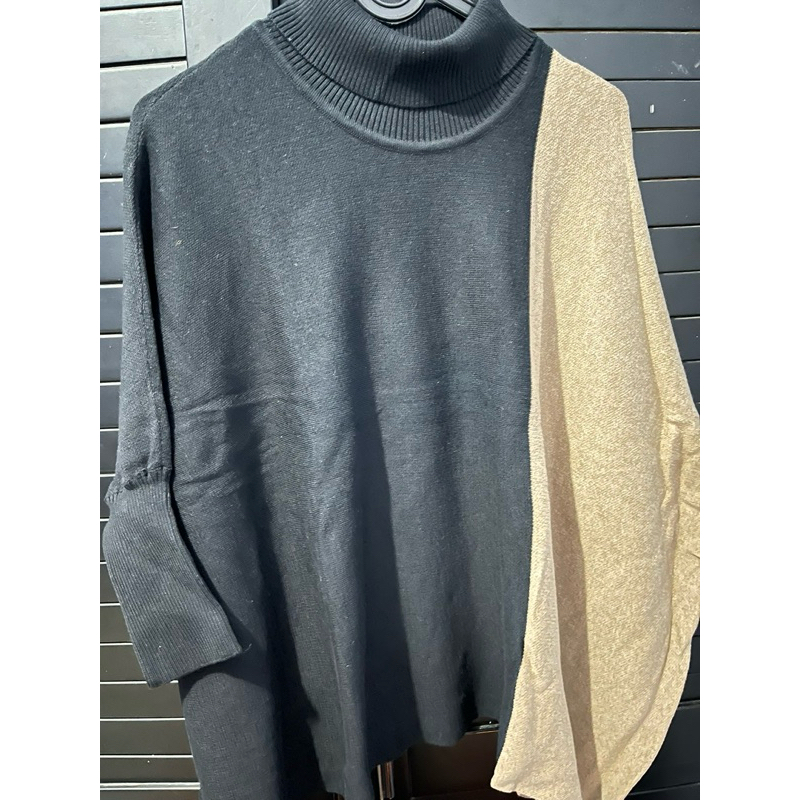 Sweater Batwing Rajut Nueta