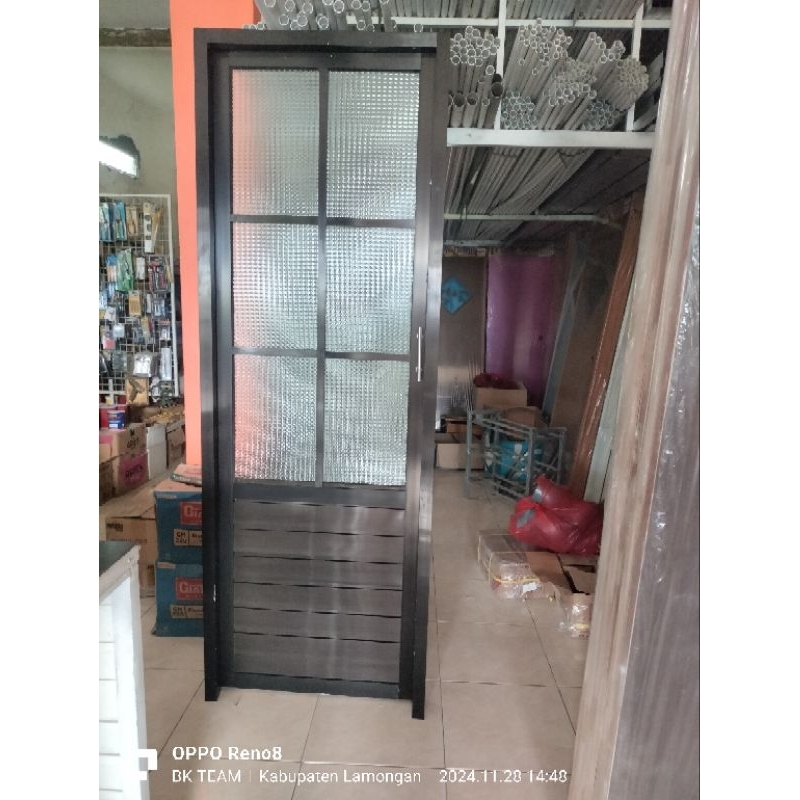 Pintu alumunium/pintu rumah/pintu kamar mandi