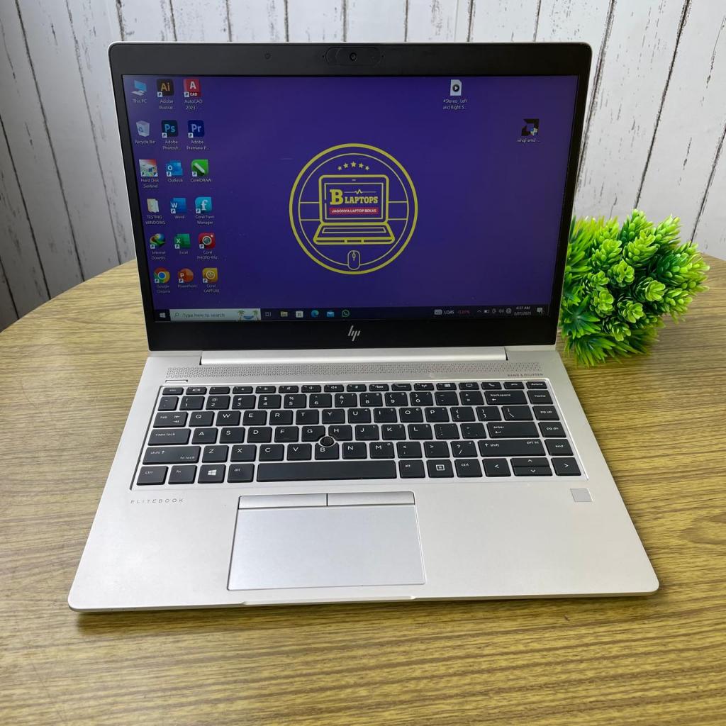 Hp EliteBook 745 G6 AMD Ryzen 7Pro 3700U Ram 16 GB / SSD 256 - SECOND
