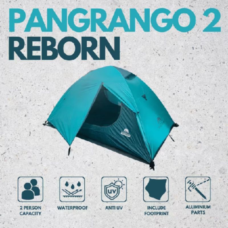 Tenda Big Adventure Pangrango 2P Second like new