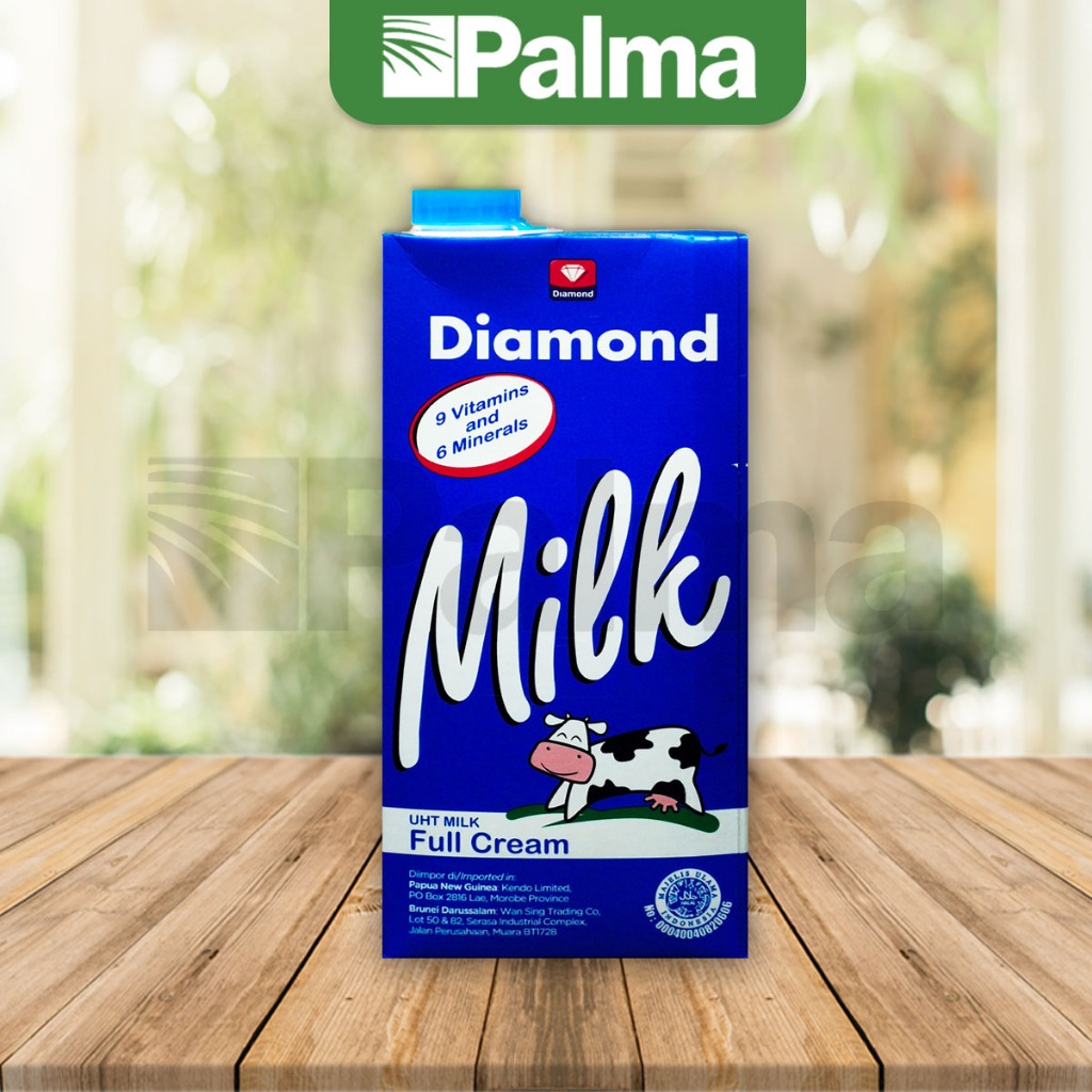 

Diamond Milk Susu UHT Full Cream, 1L