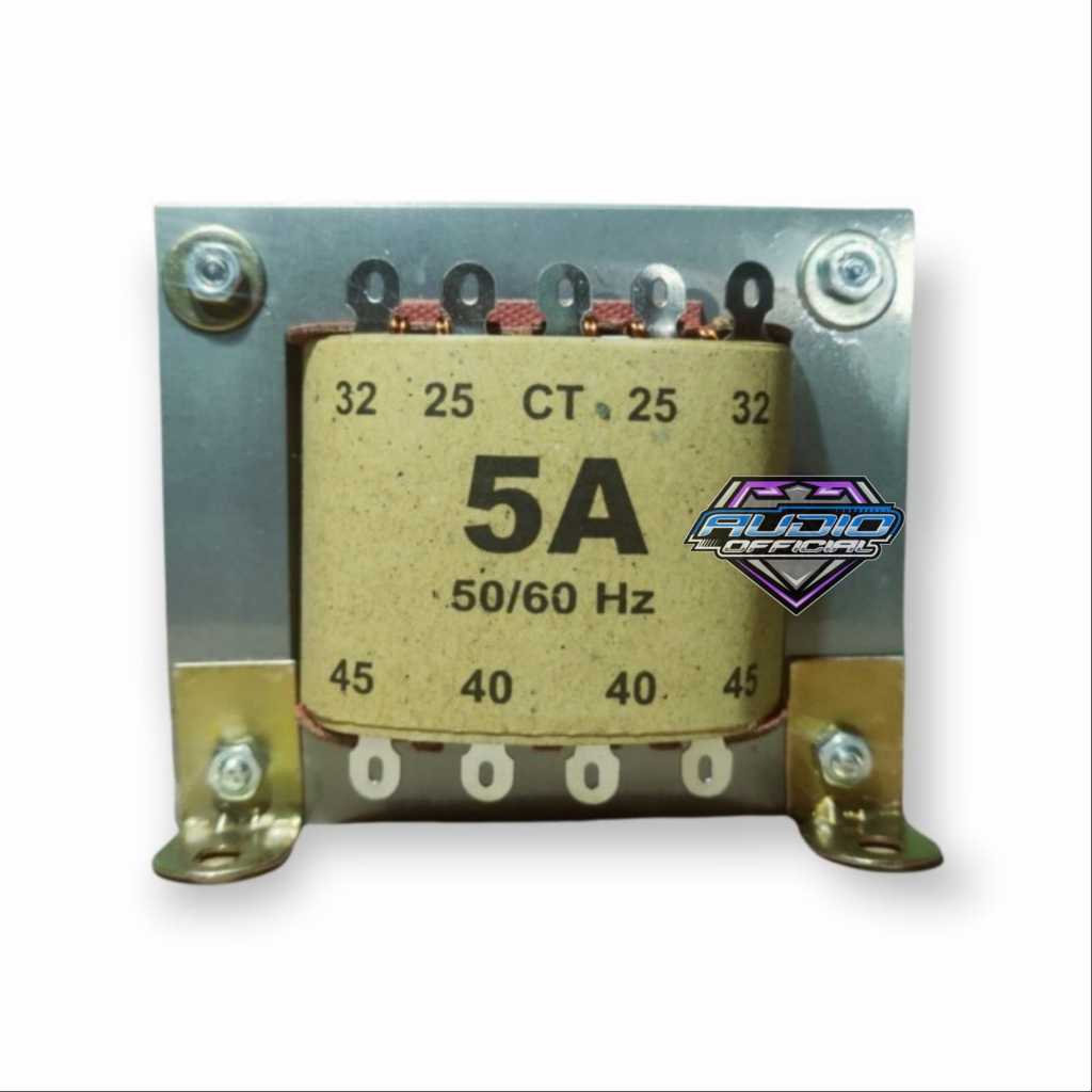 Travo 5 Amper Besar Merk BELL Transformer / Trafo 5A CT 45V Tembaga Murni