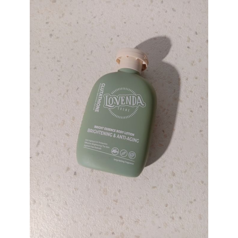 LOVENDA Bright Essense Body Lotion Brightening & Anti Aging - Niaciname | Kojic Acid | Body Lotion A