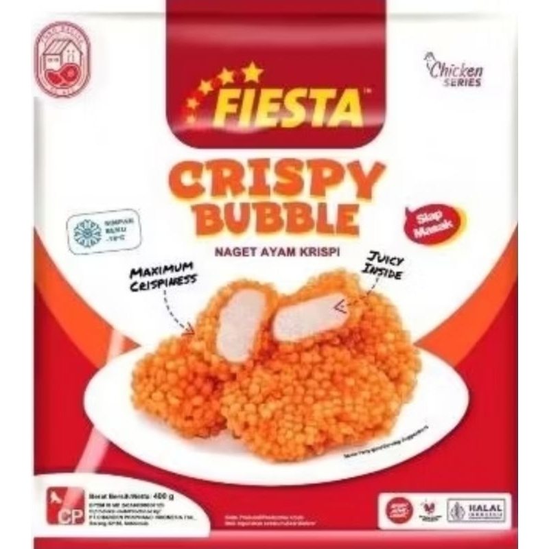 

FIESTA NAGET CRISPY BUBBLE 400gr