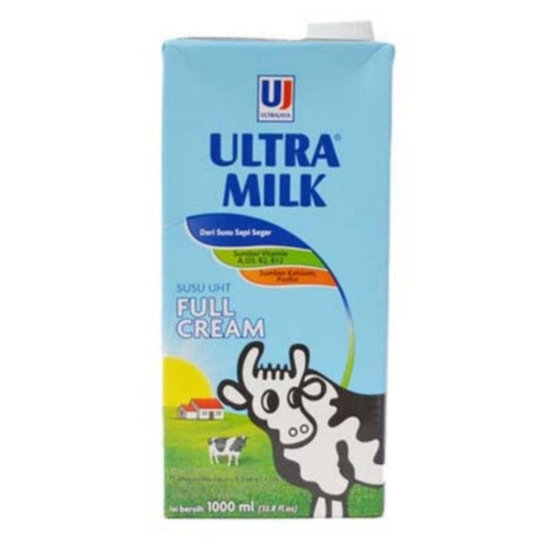 

susu ultra full cream 1 liter