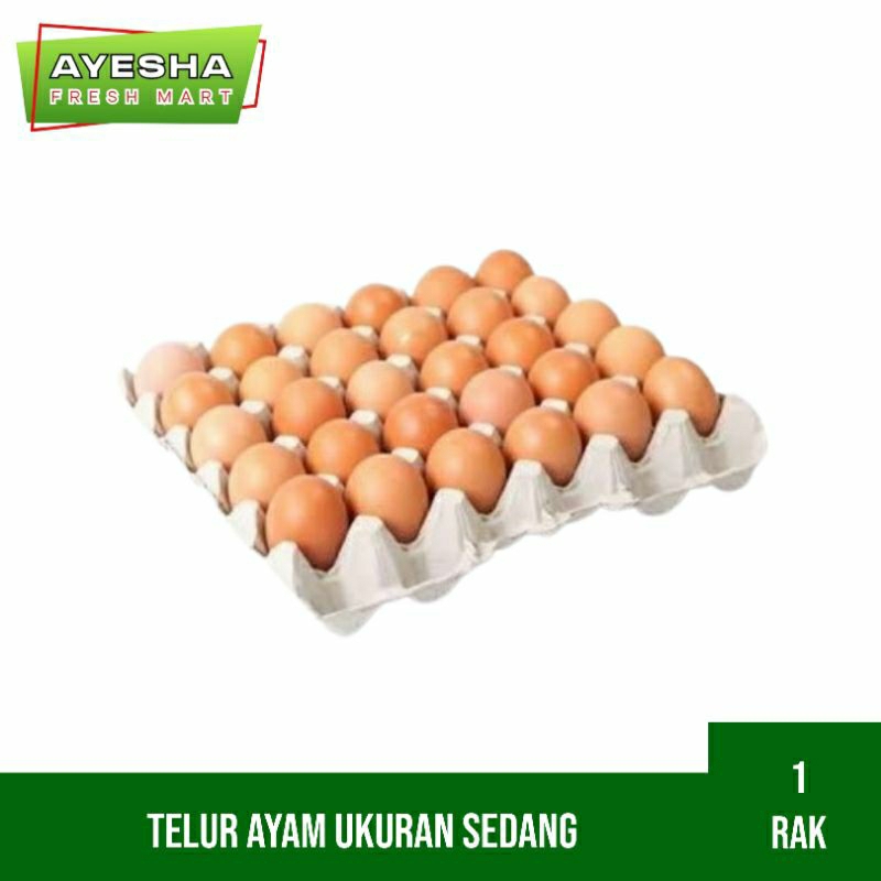 

Telur Ayam Negeri 1 Tray / 30 Butir