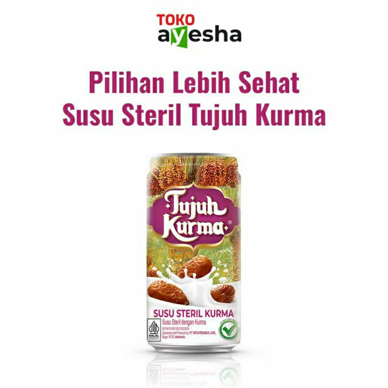 

Tujuh Kurma Susu Steril Kurma 189ml