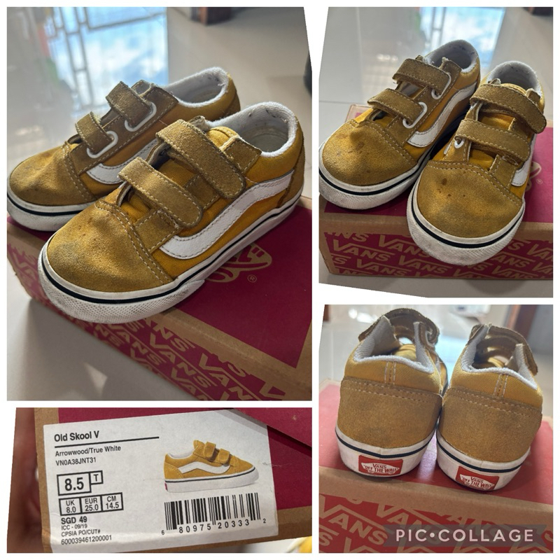 preloved sepatu vans anak original