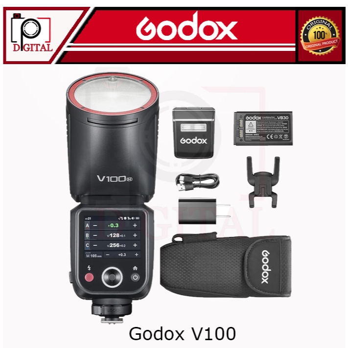 Godox V100 Round Head Flash V-100 Godox Flash