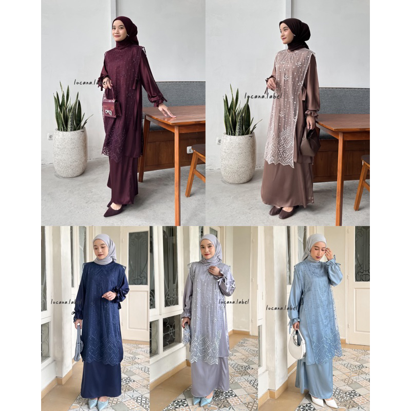 BENKA SET DRESS LOCANA Original