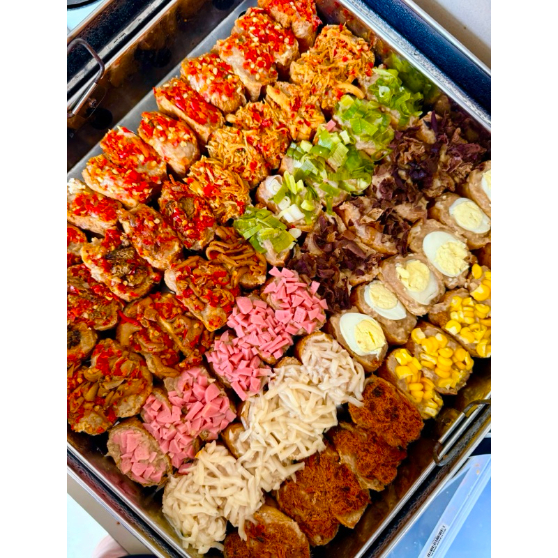 

TAHU BAKSO TOPPING FROZEN MIX isi 12pcs