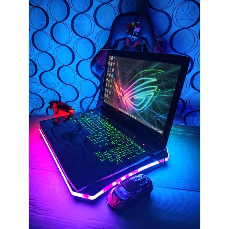 ASUS ROG GL503VD Core i7 Ram 16gb SSD+HDD Dual Vga Nvidia Windows 11 Siap Pakai Fitur Lengkap