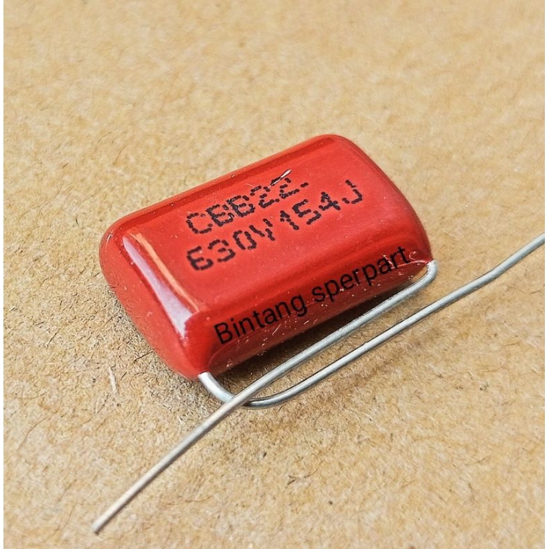 KAPASITOR MILAR 154J 630V CAPACITOR MILAR 154J 630V