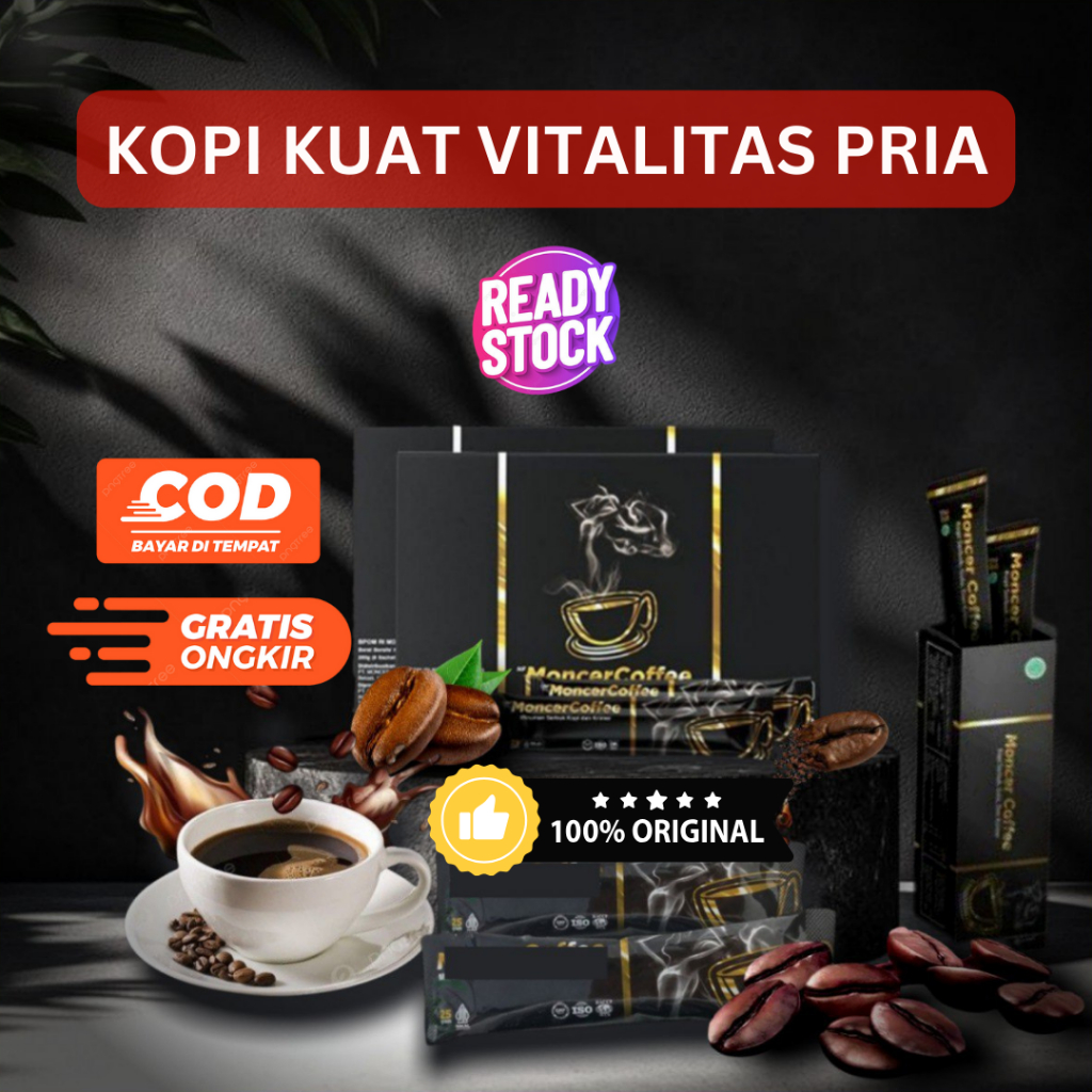 

CoffeeMocceerr Original Kopi Stamina Pria Kuat Tahan Lama di Ranjang Tanpa Efek Samping Alami