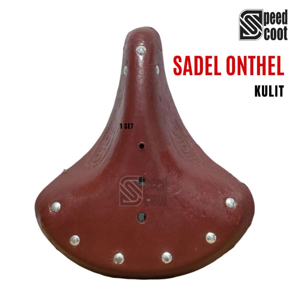 Sadel Sepeda Ontel Jok Kulit