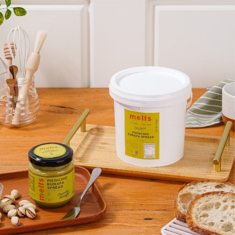 

RB MELTS Pistachio Kunafa Spread (MOHON BACA DESKRIPSI PRODUK) Selai Kacang Crunchy Plant Based