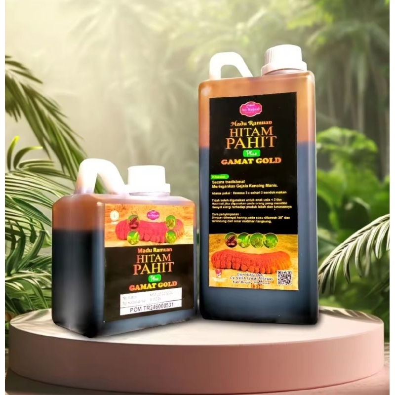 

Madu hitam pahit gamat gold 1 kg