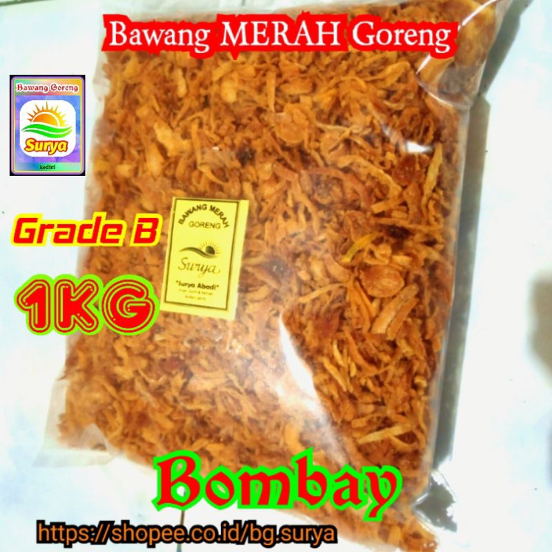 

BAWANG MERAH GORENG BOMBAY / INDIA 1KG