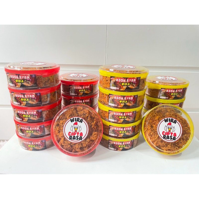 

GROSIR - Abon Ayam Kemasan Toples - 1 Karton (24pcs)