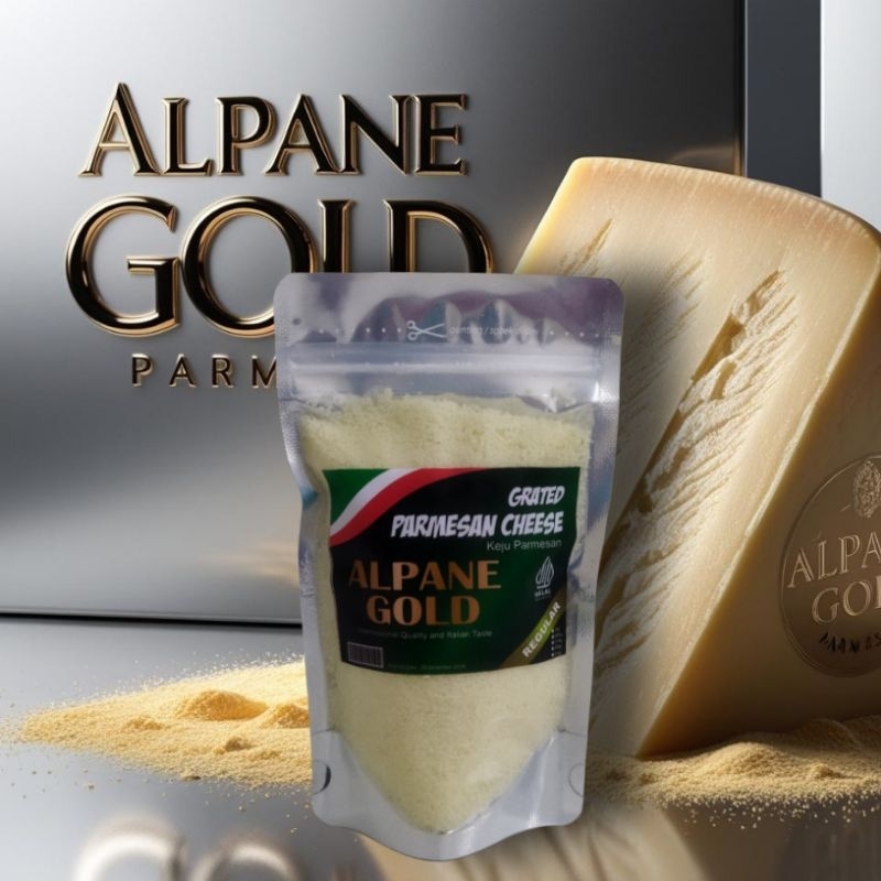 

Keju Parmesan Alpane Gold Repack 50g