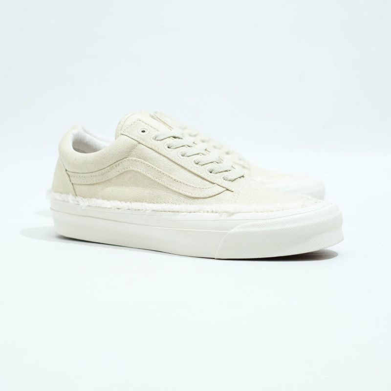 Og Old Skool Raw Edge Vintage White