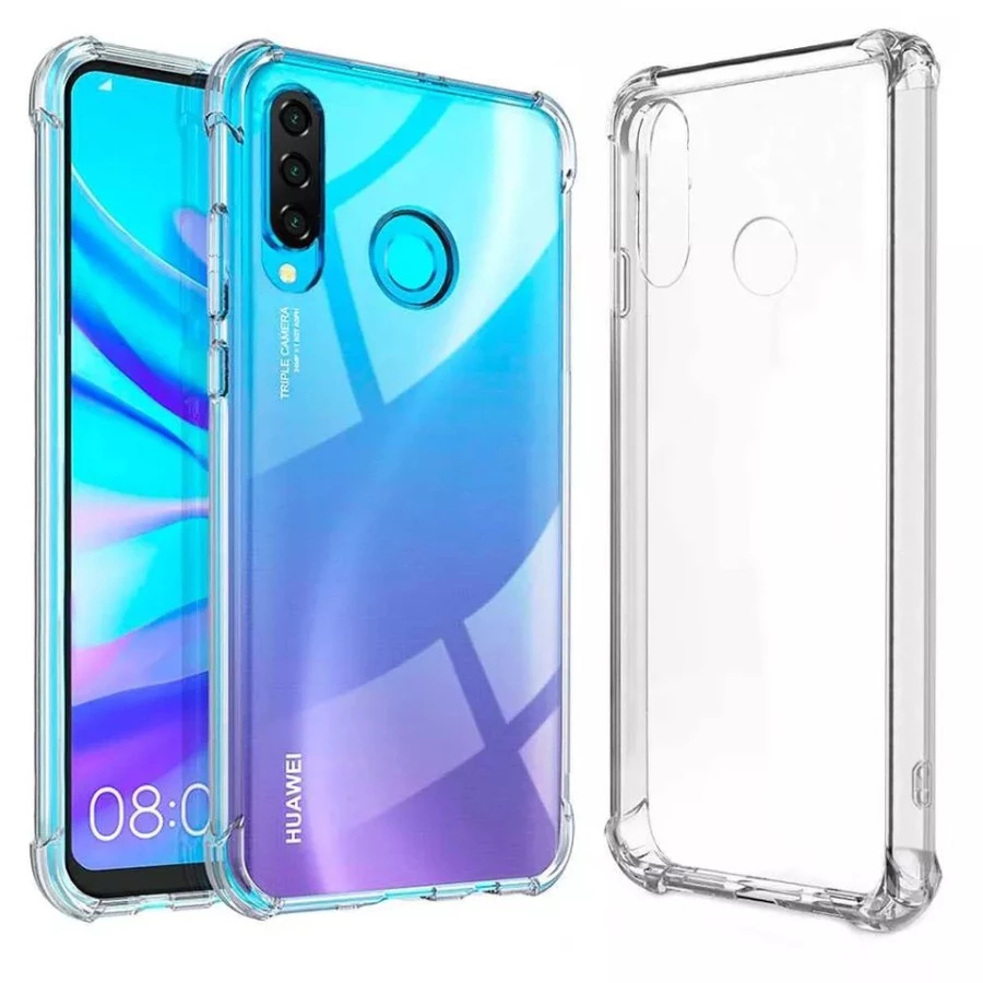 HUAWEI P30 / P30 PRO / P30 LITE CASE ANTI CRACK TRANSPARENT AIRBAG (DENGAN BUMPER)