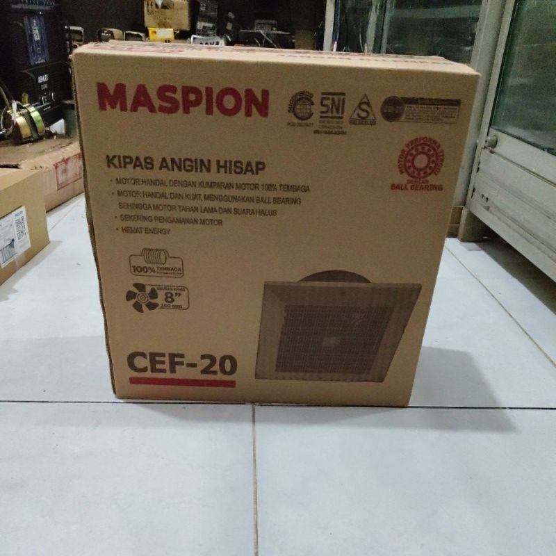 Exhaust Fan ceiling maspion CEF 20 / exhaust fan plafon