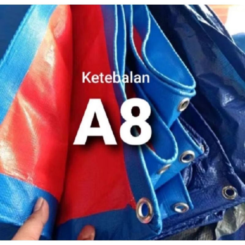 Terpal A8 TEBAL Tahan Cuaca Panas dan Hujan