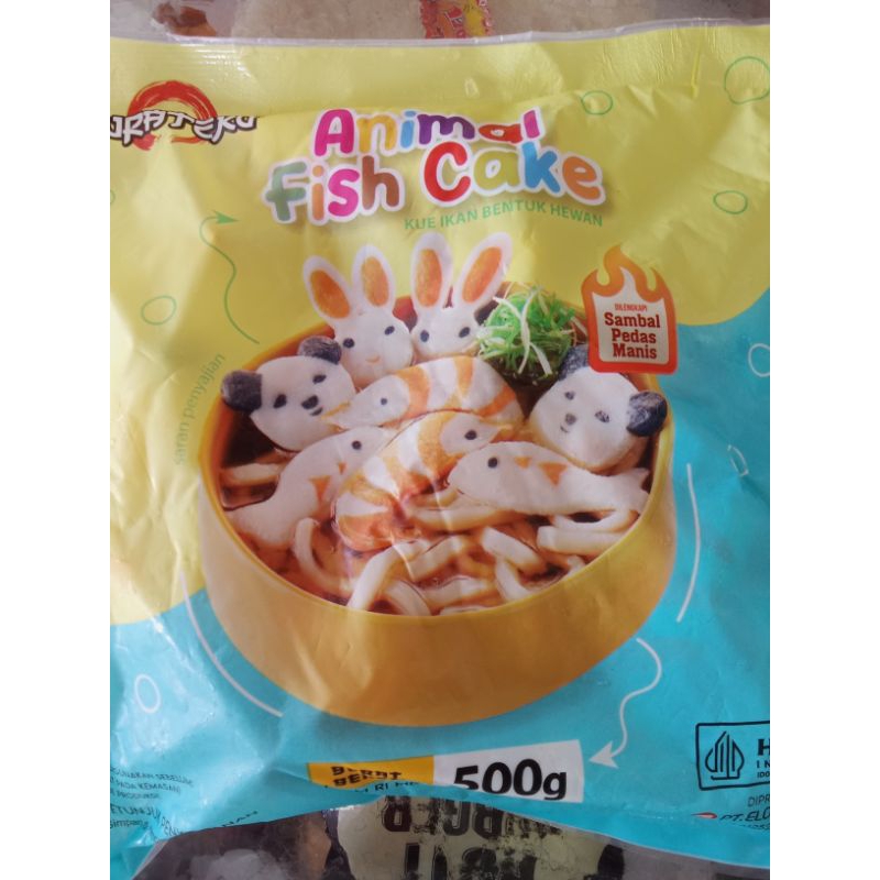 

MURATEKU ANIMAL FISH CAKE 500GR