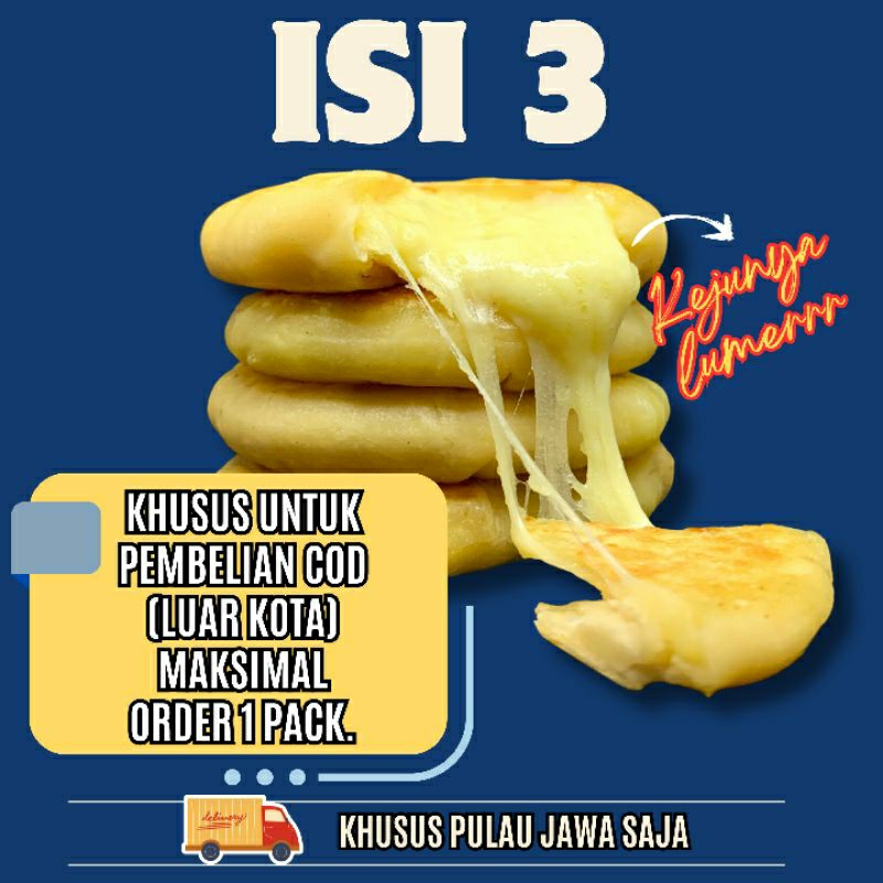

KOREAN POTATO CHEESE BREAD ISI 3 DAN ISI 1(PulauJawaSaja)