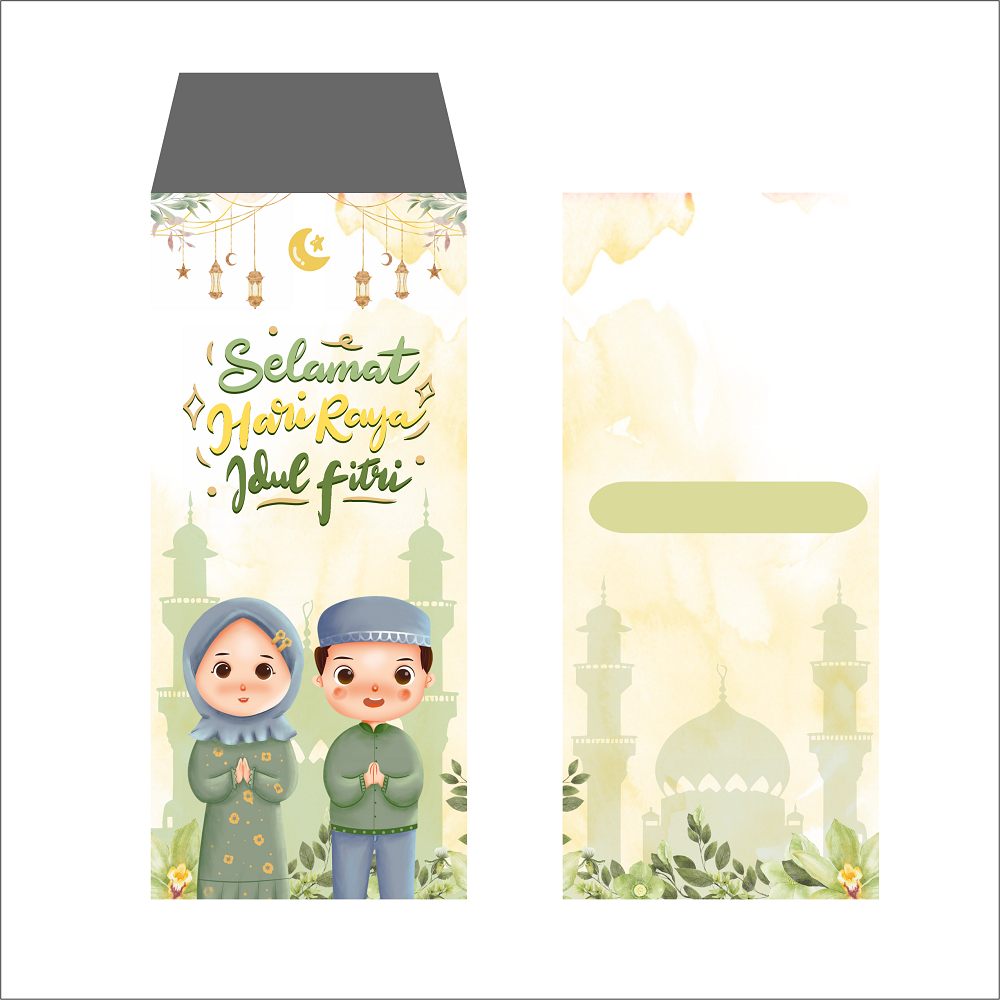 

AMPLOP LEBARAN ANAK WATERCOLOR PAINTING #7