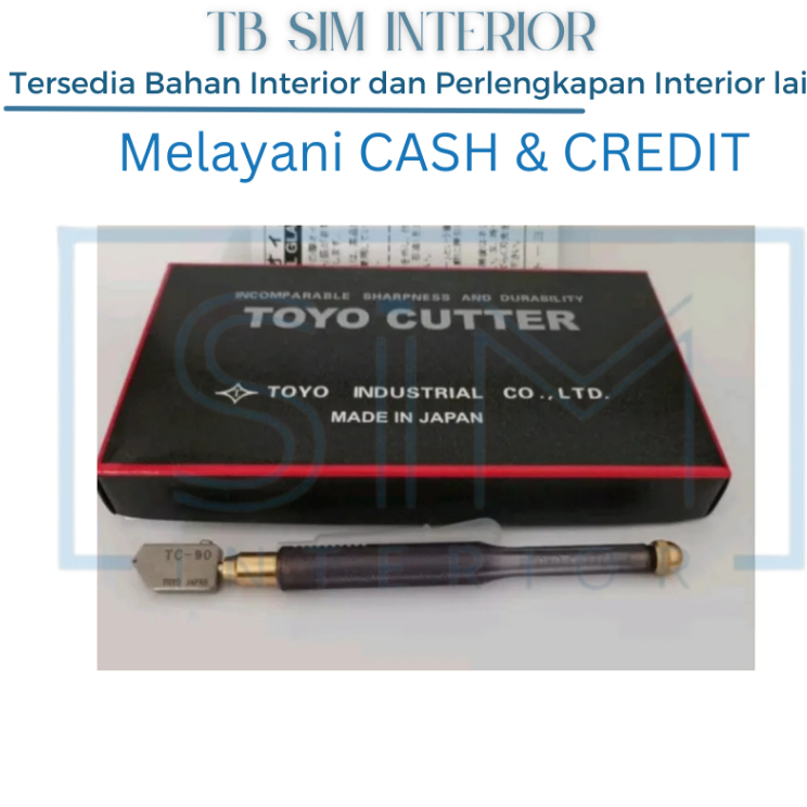 TOYO PEMOTONG KACA ORI