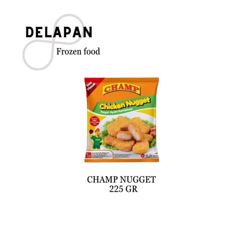 

Champ Chicken Nugget 225 gr/ Nugget Ayam 225 gr